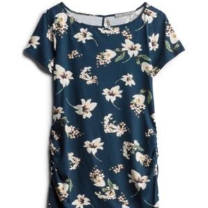 Maternity Short Sleeve Boatneck Knit Top